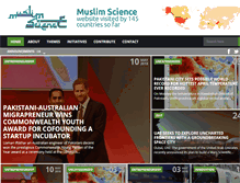 Tablet Screenshot of muslim-science.com